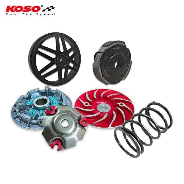 Trọn bộ nồi Koso chính hãng cho xe Stylo 160 bao gồm đầy đủ chi tiết đi kèm