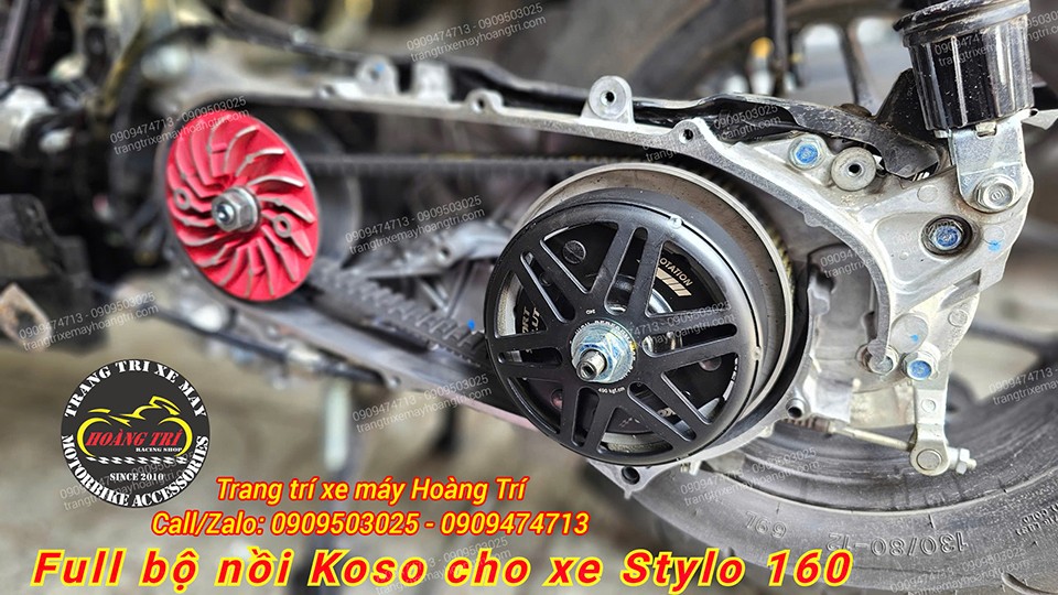 Các chi tiết được thay thế chính xác, không cần độ chế phức tạp cho xe