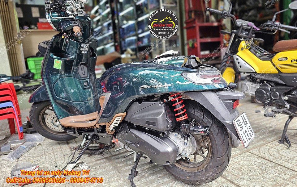 Việc kết hợp nâng cấp bộ đôi này giúp phuộc RCB Tarmax trở nên cuốn hút và đẳng cấp hơn