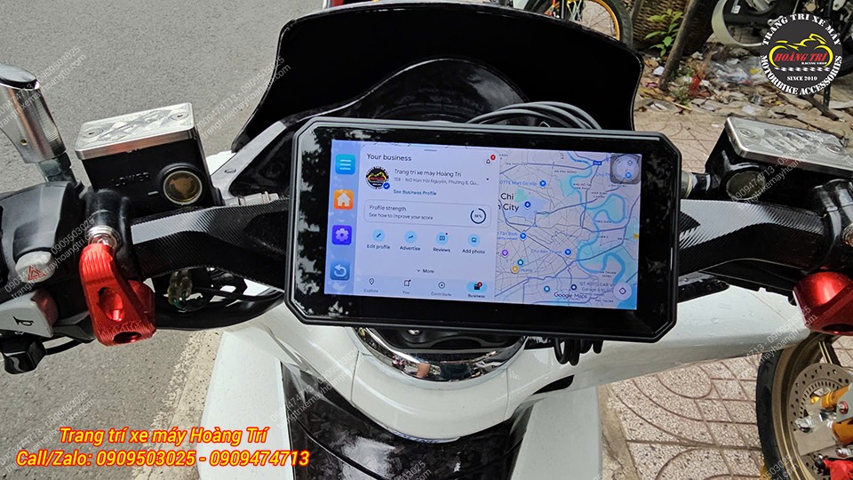 Bản đồ dẫn đường riêng, không cần android auto hay car play từ điện thoại