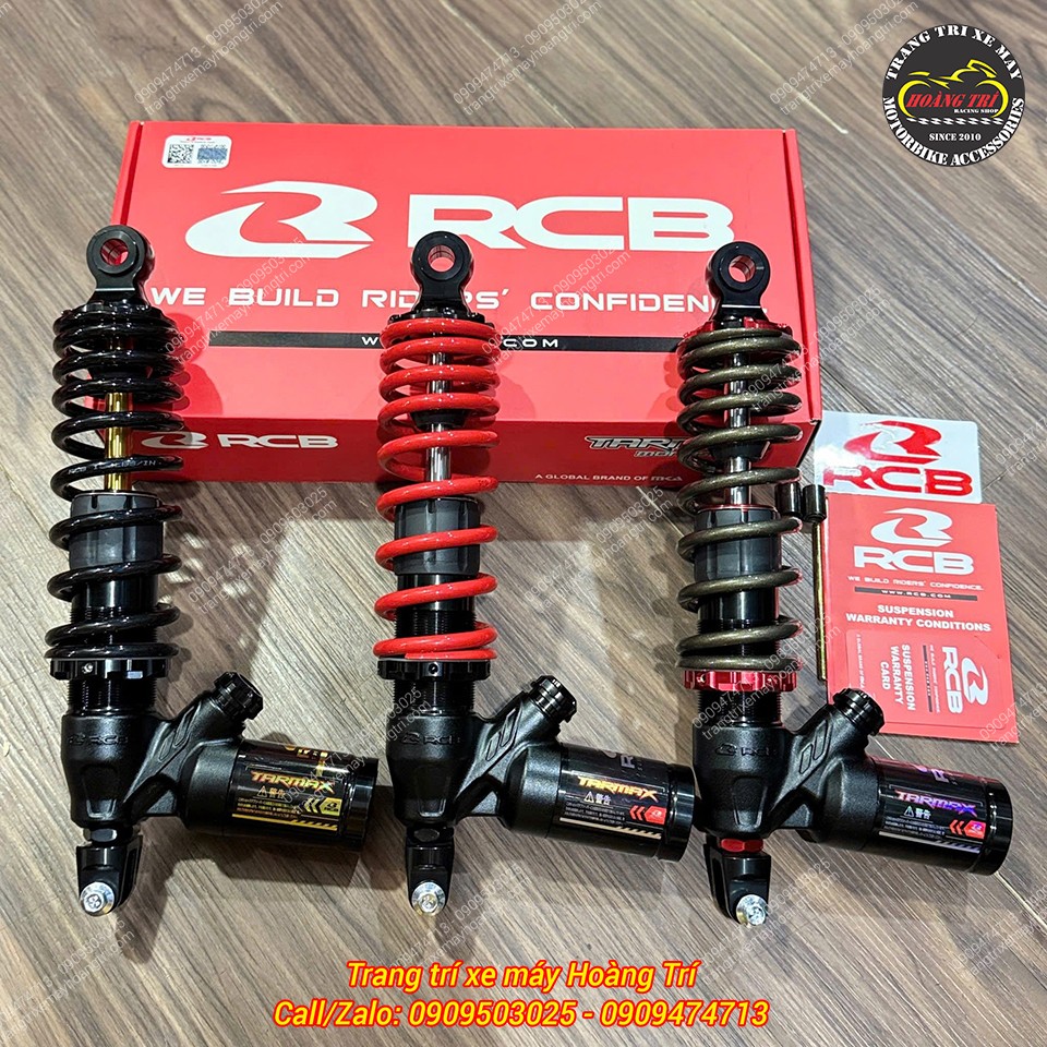 Phuộc Racing Boy Tarmax có sẵn 3 màu để anh em thoải mái chọn theo gu cá nhân