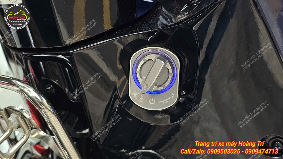 Sau khi đã hoàn thiện và lắp lại dàn áo cho xe với khóa Smartkey chính hãng
