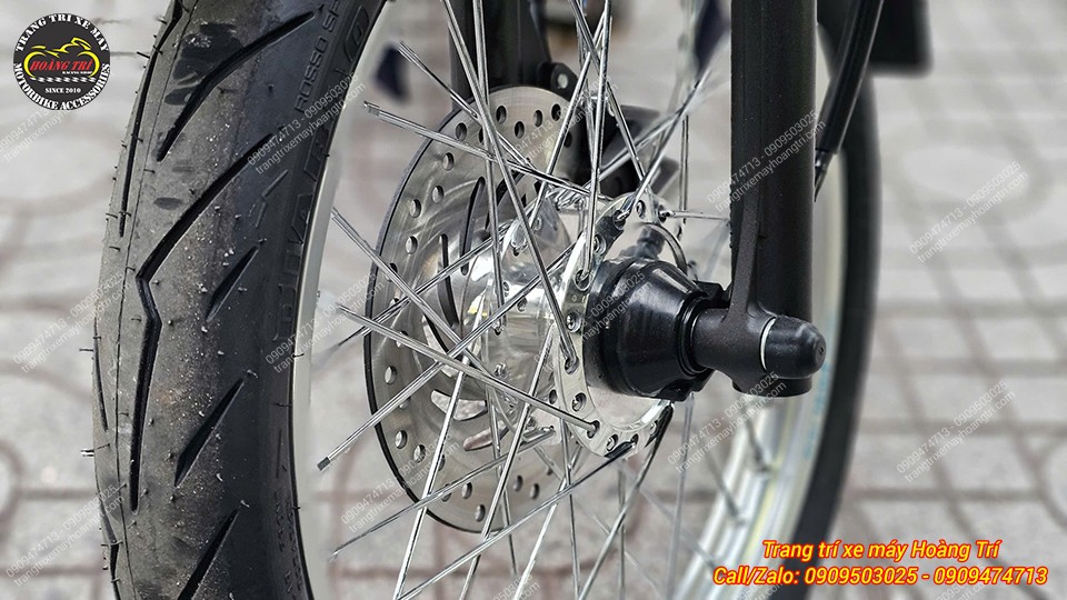 Tất cả được anh khách lựa chọn với chất liệu chống gỉ tối đa