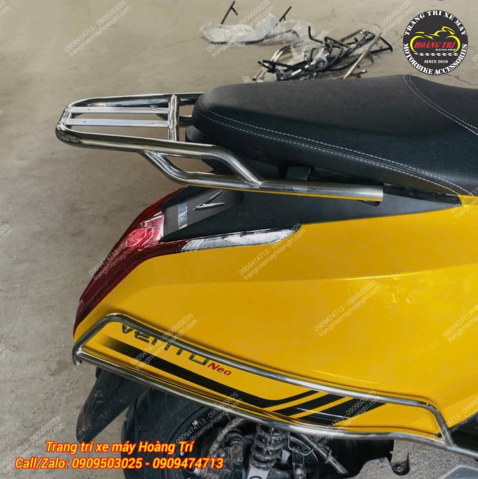 Baga sau nối dài Vento mẫu KTC đã được lắp đặt hoàn chỉnh trên xe
