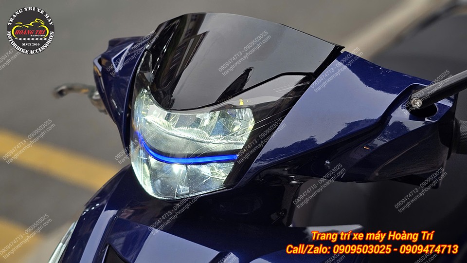 Cùm đèn pha LED 2 tầng Zhi.Pat với dãy LED phân tầng độc đáo