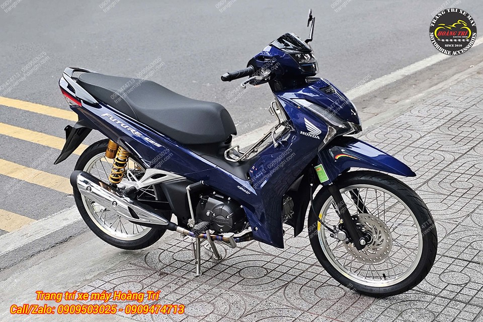 Phuộc Ohlins chất lừ với tông vàng đặc trưng riêng biệt