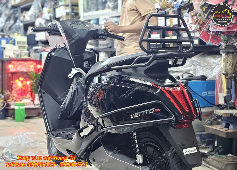 Ngắm lại chiếc Vento màu đen trở nên mạnh mẽ và cá tính chỉ nhờ vài phụ kiện