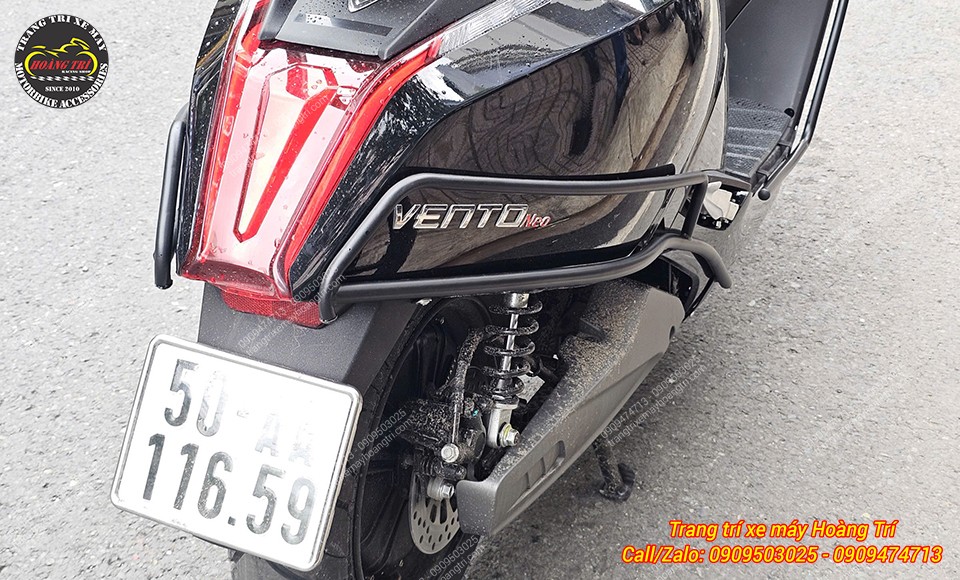 Chủ xe Vento Neo đã chọn trang bị khung bảo vệ sơn tĩnh điện cho xế cưng
