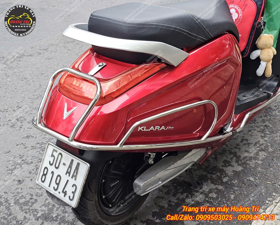 Khung bao phủ, bảo vệ toàn xe từ hai bên hông cho đến cụm đèn hậu