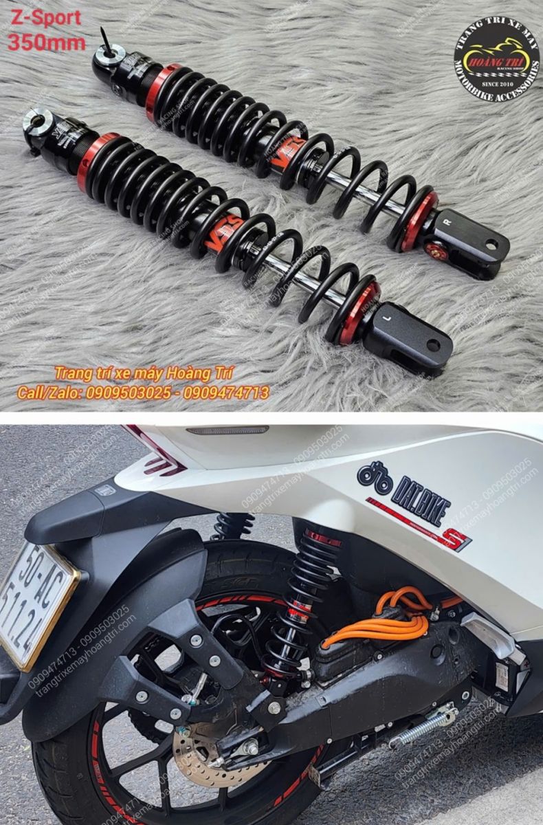 Phuộc cần độ chế nhẹ cho Datbike Quantum nhưng vẫn đảm bảo độ an toàn khi vận hành