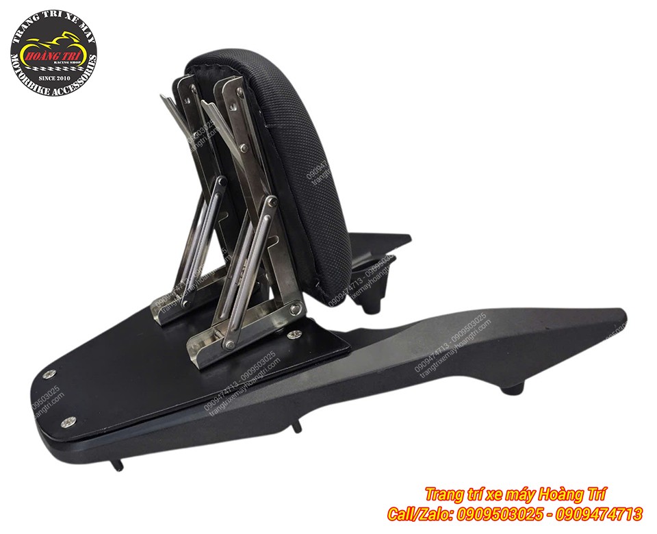 Phần pát bật gấp làm từ inox chống gỉ, mang đến sự an toàn và độ bền tối ưu