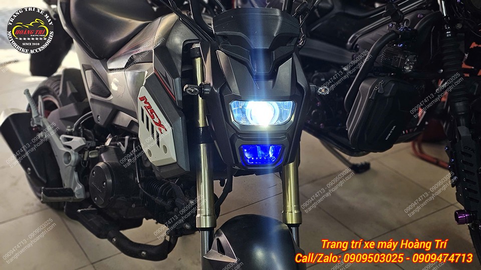 Bật sáng để cảm nhận hiệu ứng rực rỡ và mạnh mẽ của đèn bi cầu Black Titan 2.0