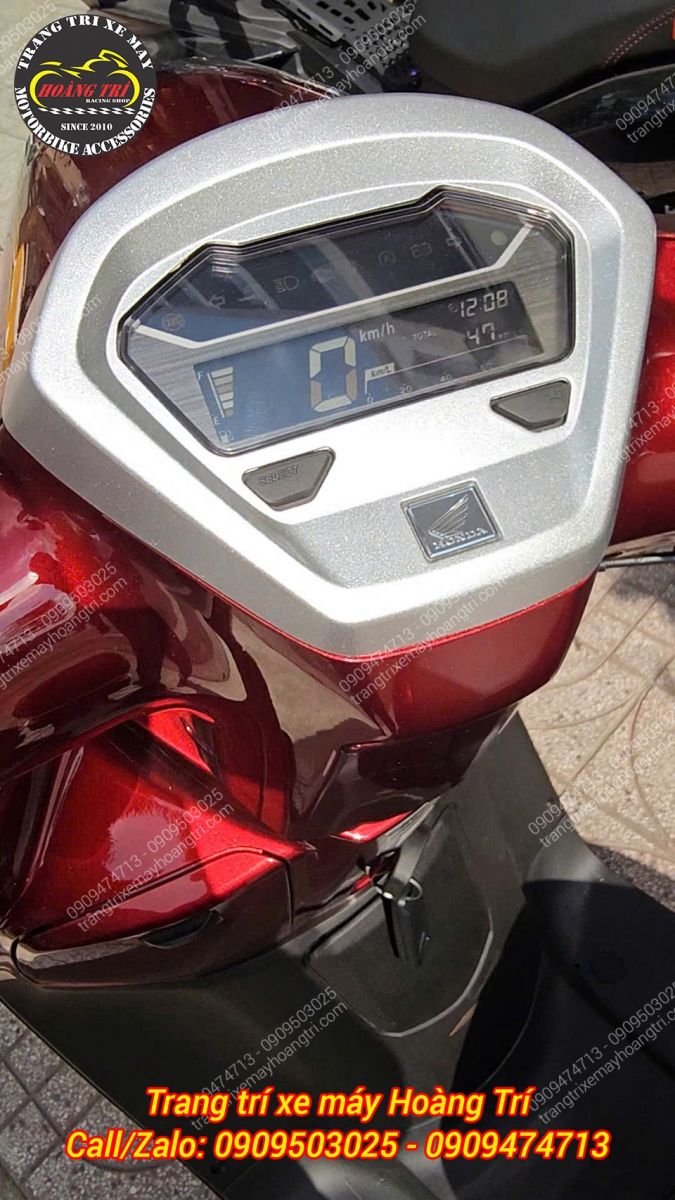 Chiếc Giorno của anh Tư vừa tậu chỉ mới chạy được 47 km