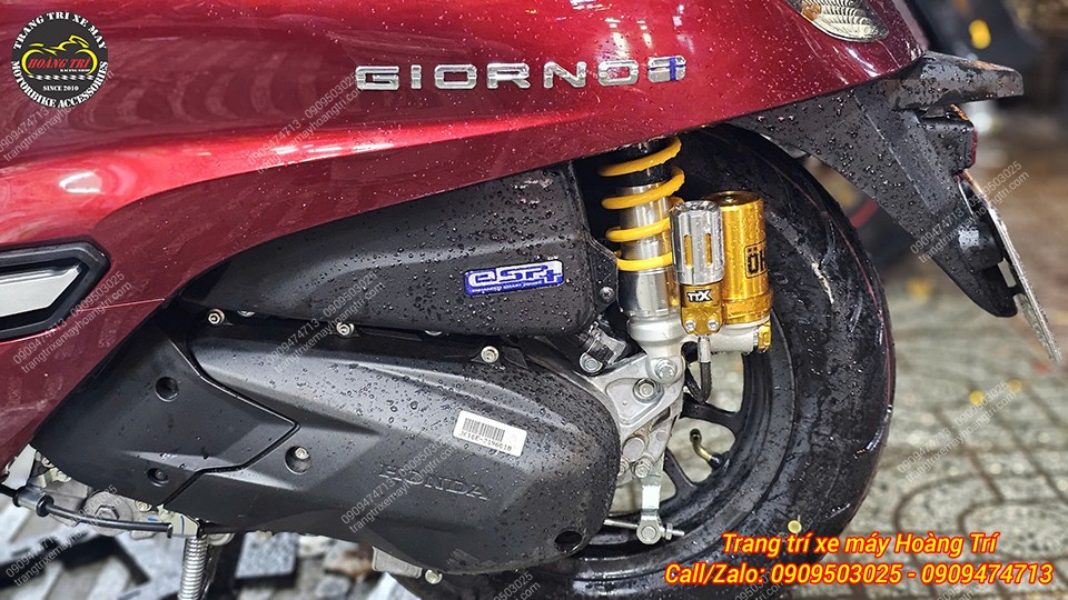 Không chỉ tăng hiệu suất nhún mà còn giúp việc tinh chỉnh phuộc dễ dàng hơn