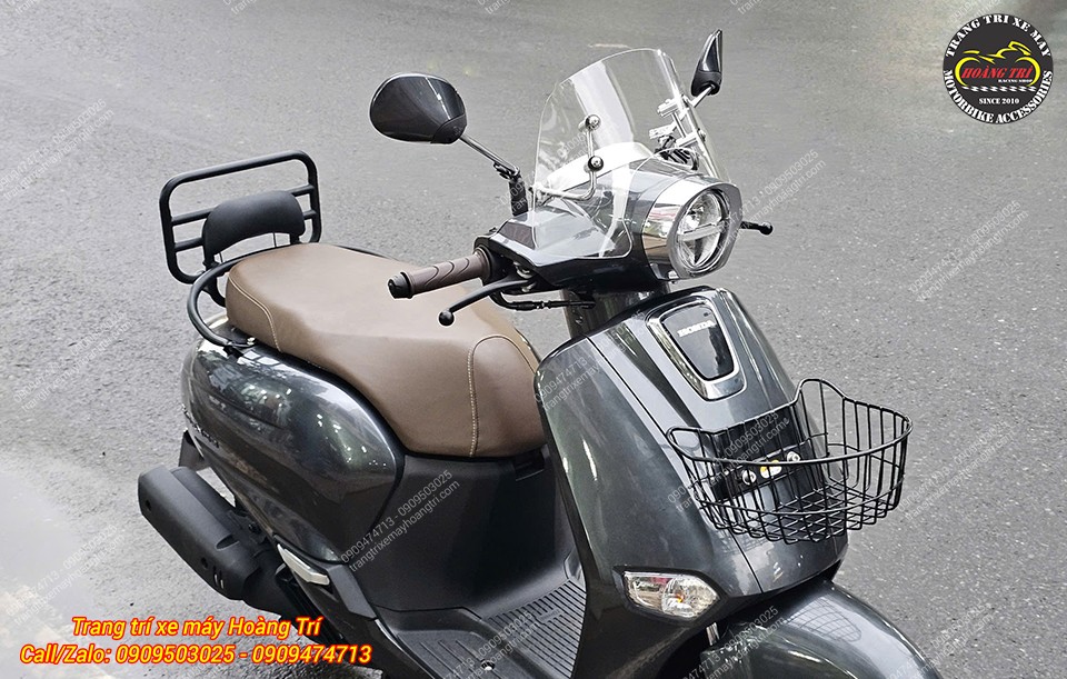 Anh khách định hình phong cách Vespa cho chiếc Giorno của mình qua các món độ mới