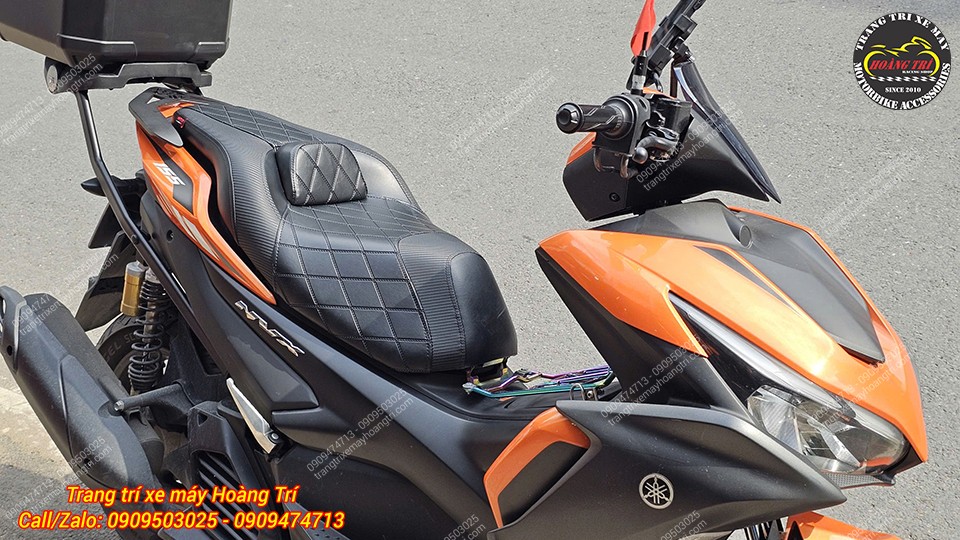 Thiết kế phân tầng rõ ràng, giúp người ngồi cảm nhận được sự thoải mái tối đa