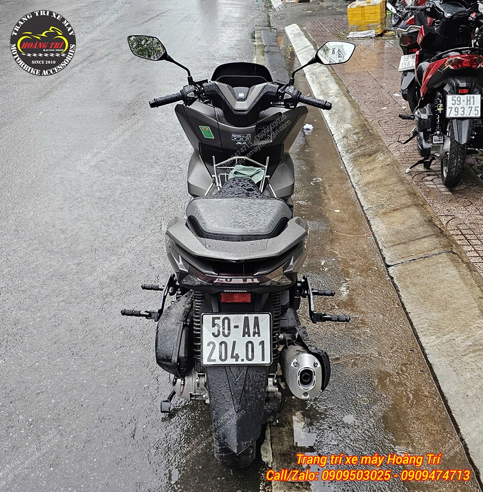 Vừa tăng tính thẩm mỹ, vừa nâng tầm tiện ích, giúp chiếc PCX 160 thêm nổi bật