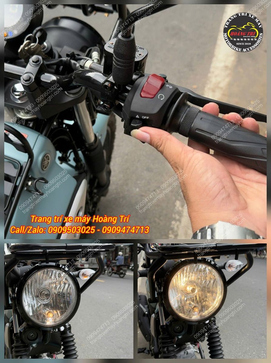 Chuyển đổi công tắc Hazard thành công tắc tắt/mở đèn PG-1