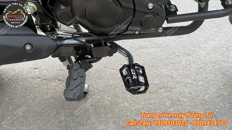 Chiếc bàn đạp chân thắng sau bằng nhôm CNC vừa được trang bị cho phiên bản PG-1 2025