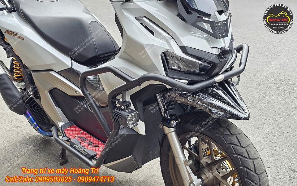 Từ khung bảo vệ, thảm để chân, camera hành trình, mỏ vè trước đến đèn trợ sáng (2 loại)