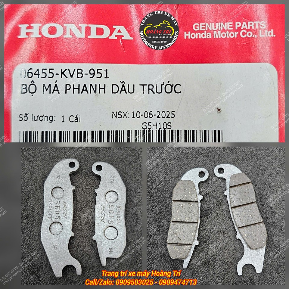 Một lựa chọn khác cho anh em ADV và SH chính là bố thắng sau chính hãng Honda