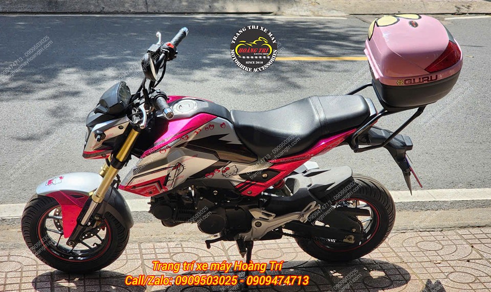 Ngắm lại tổng thể Honda MSX sau khi hoàn thiện độ phụ kiện - chiếc xe mang diện mạo mới mẻ, cá tính hơn