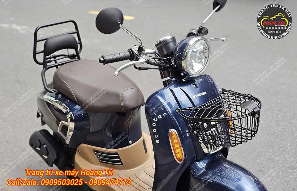 Combo baga sau và rổ trước tạo nên tổng thể cân đối và tiện nghi cho HSV3