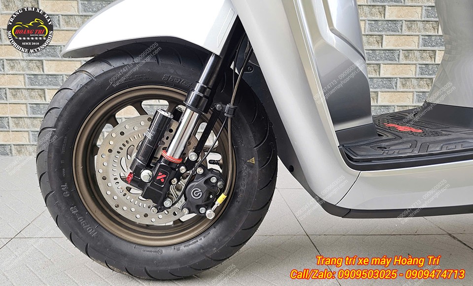 Heo Brembo được nhiều anh em tin dùng bởi hiệu năng phanh vượt trội so với heo zin