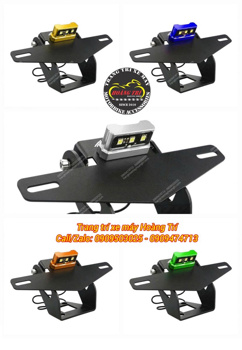 Pát biển số JGZ dành riêng cho các mẫu xe Kawasaki với nhiều tông màu lựa chọn