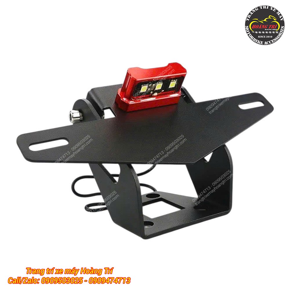 Chi tiết thực tế pát biển số JGZ màu đỏ để anh em dễ dàng tham khảo