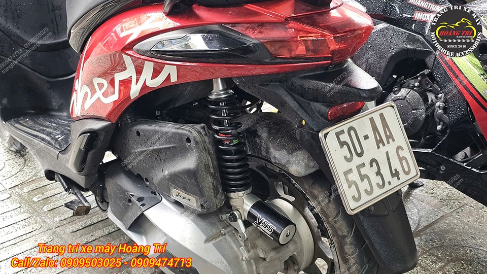 Lắp đặt không ảnh hưởng đến dàn áo hay cần khoét gầm như các loại phuộc độ khác