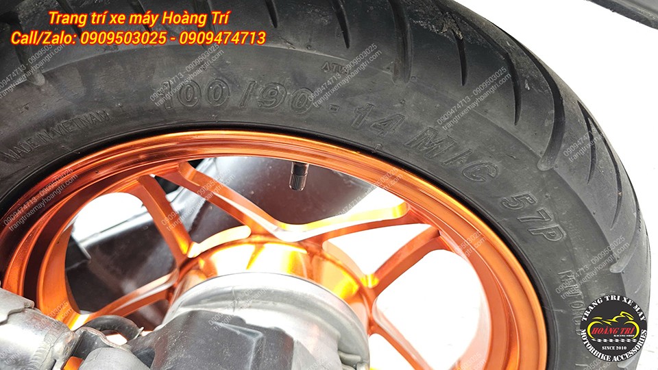 Nâng cấp mâm X1R không cần thay đổi lốp sau giúp tiết kiệm chi phí đáng kể