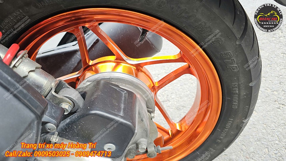 Thiết kế vừa vặn với xe, lắp đặt chuẩn zin, kiểu dáng lạ mắt cho Sh Mode 2015