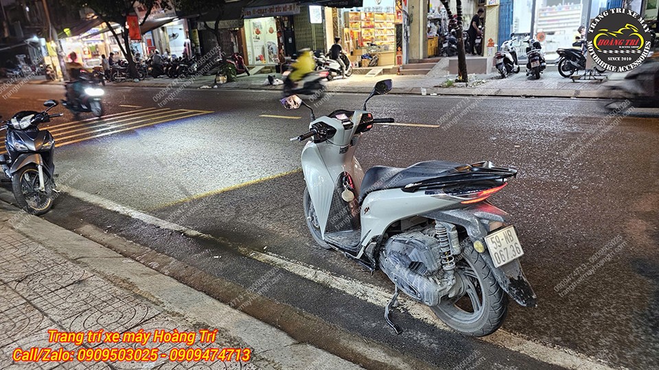 Kiểm thử ánh sáng chế độ cos của T500 - Đường cắt rõ nét và bám đường tốt