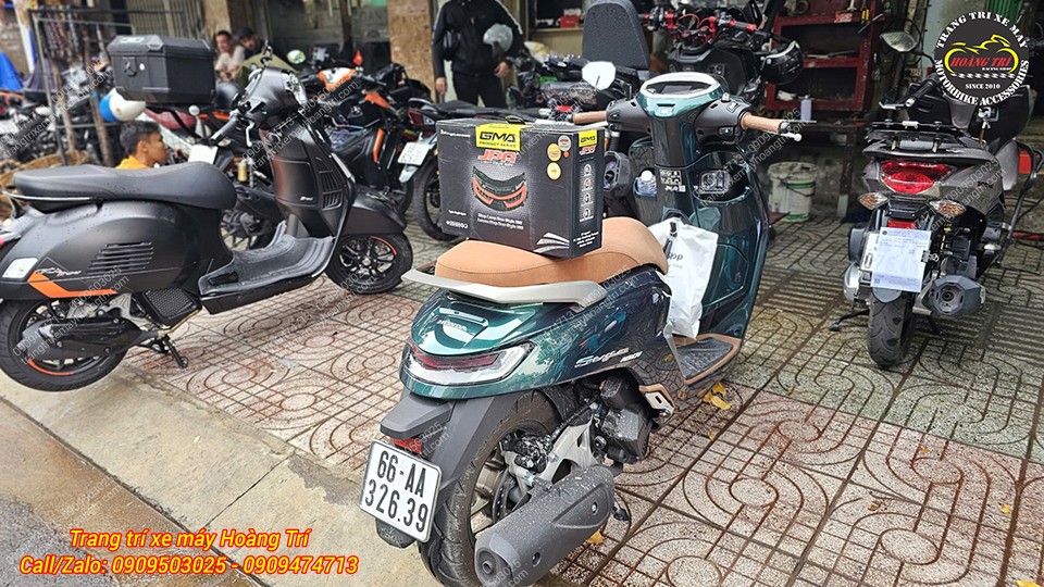 Bộ đèn JPA được thay thế chuẩn zin và lắp đặt rất nhanh cho Stylo 160