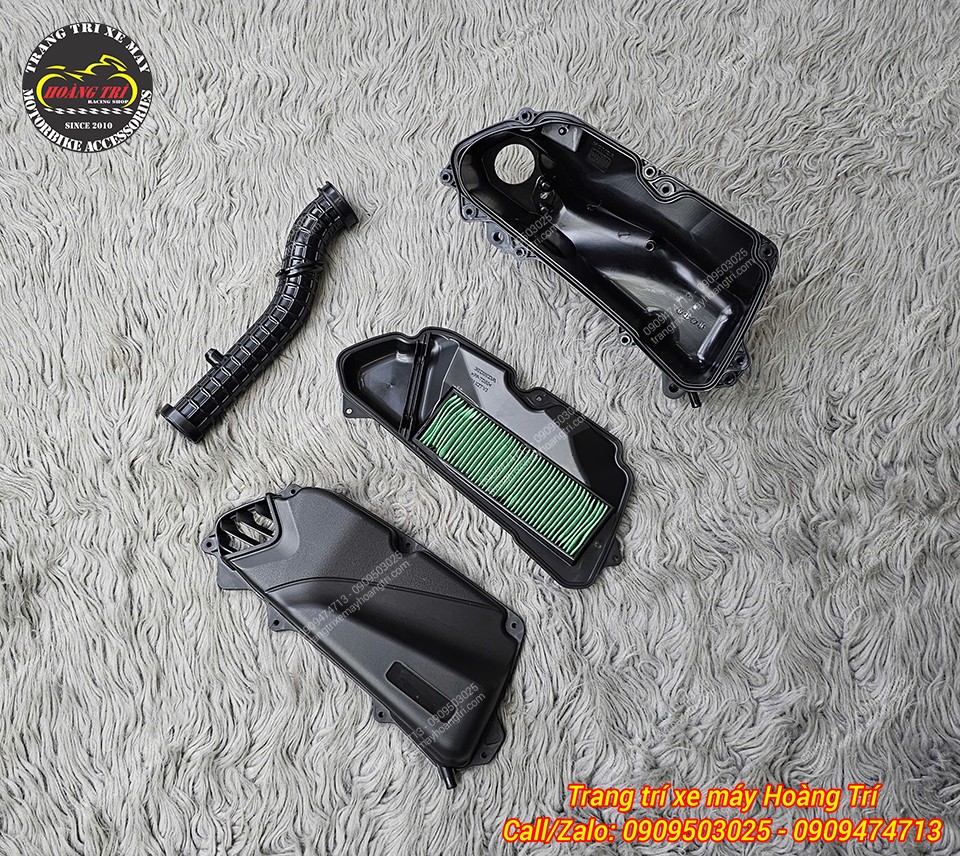 Bộ kit gồm 4 chi tiết pô e Lead 4val chính hãng Honda được thiết kế riêng cho Stylo 160