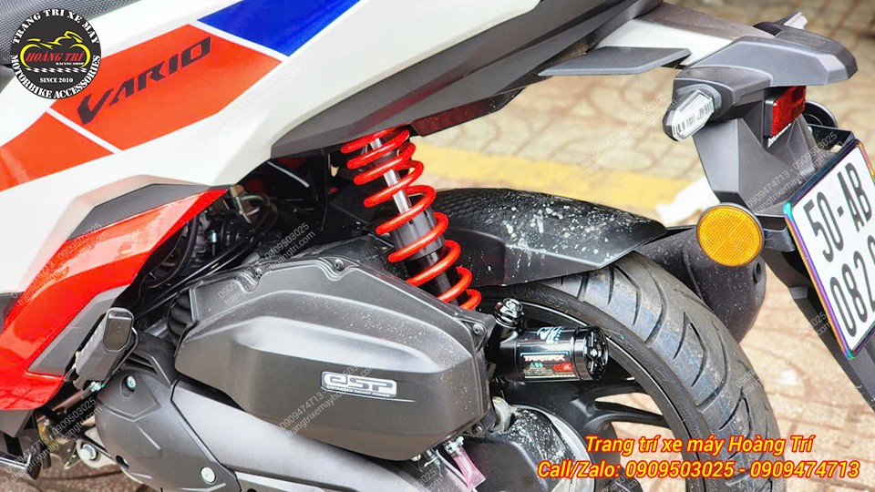 Phuộc Tarmax được trang bị cho chiếc Vario 2018 - Thiết kế vừa vặn, cân đối với thân xe