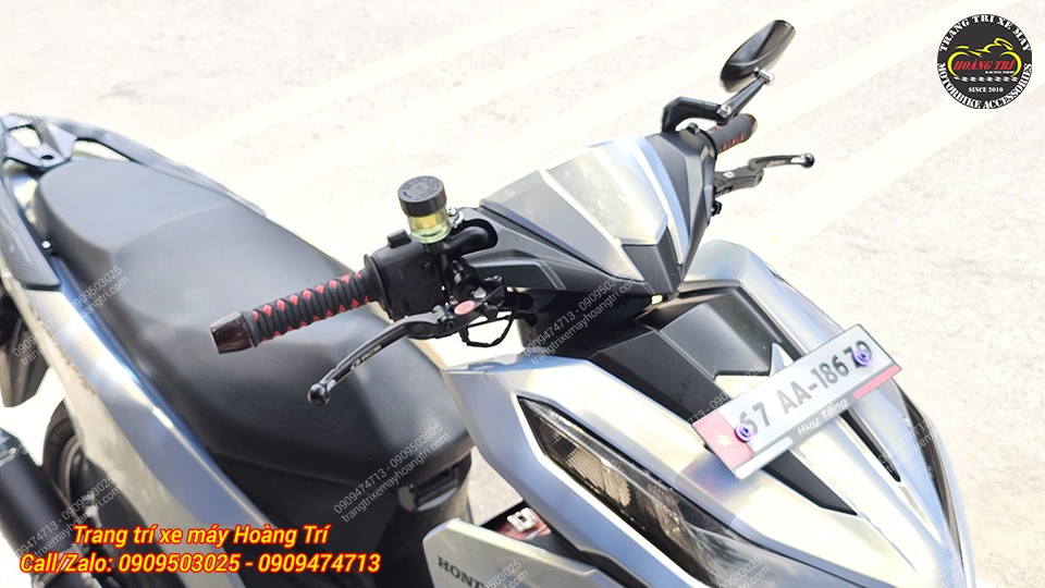 Bao tay, tay thắng và gù tay lái kiểu - bộ ba trang bị hoàn hảo cho xe