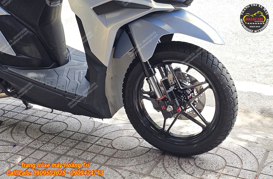 Dàn chân trước trở nên thể thao, cá tính và tiện ích hơn với nhiều tính năng nổi bật