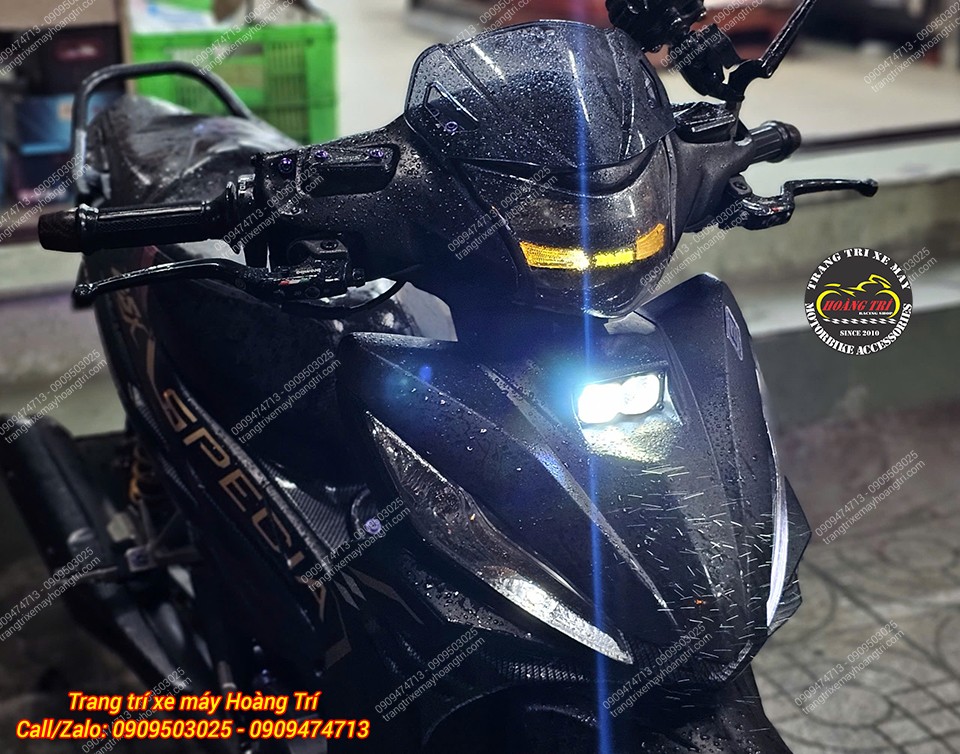 Test thử ánh sáng của đèn Aozoom Extra 2 trước khi bàn giao cho khách