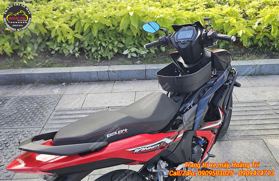 Thiết kế tổng thể Winner X kết hợp đầu đèn Exciter 155 tạo phong cách riêng biệt