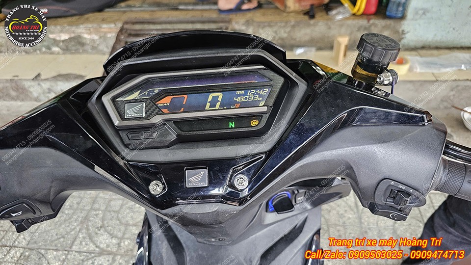 Chiếc Winner X vừa đến shop với nhu cầu tân trang và nâng cấp ngoại hình