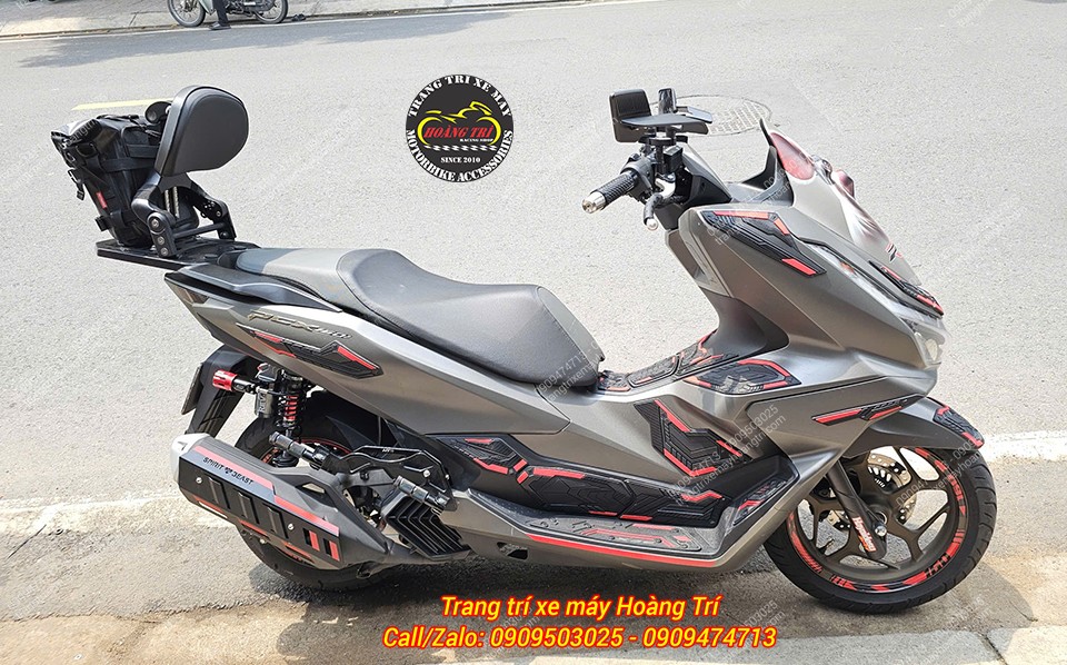 Kết hợp cùng các phụ kiện khác để định hình phong cách riêng cho PCX 160