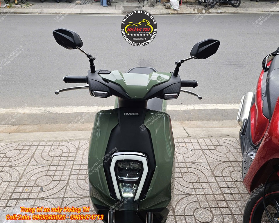 Bộ kính hậu mới mang đến tầm nhìn rộng và dáng vẻ mới lạ cho chiếc xe