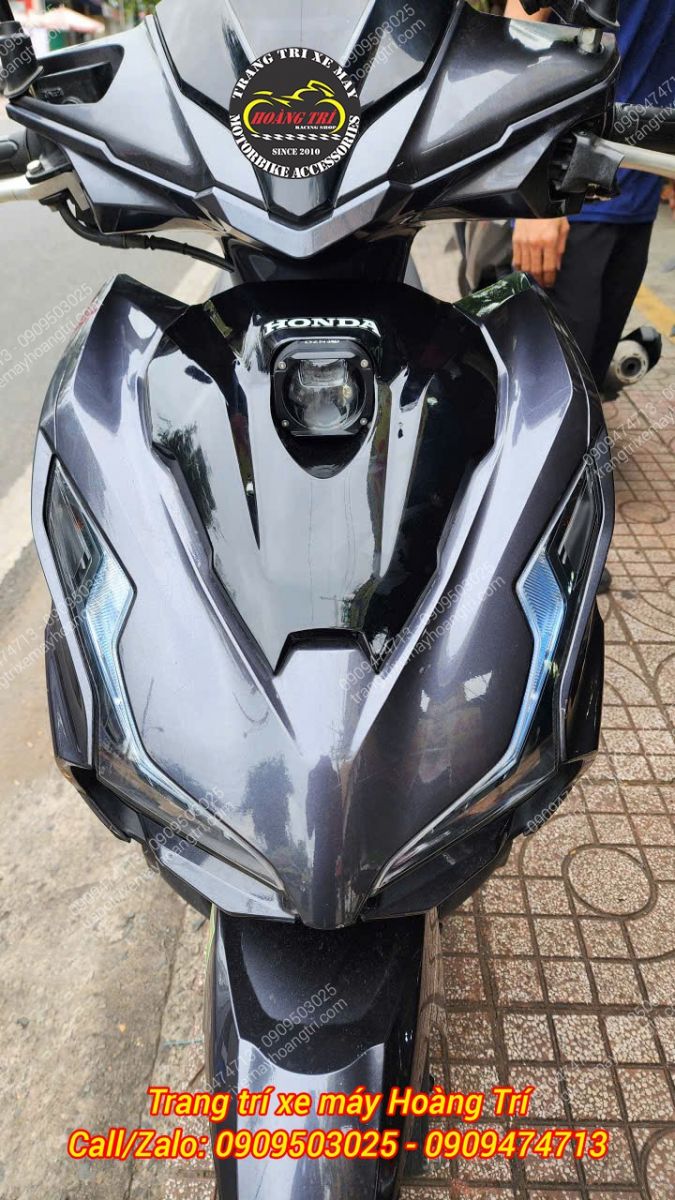 Lắp cùng mặt nạ Airblade in 3D giúp tổng thể gọn gàng và vừa vặn hơn