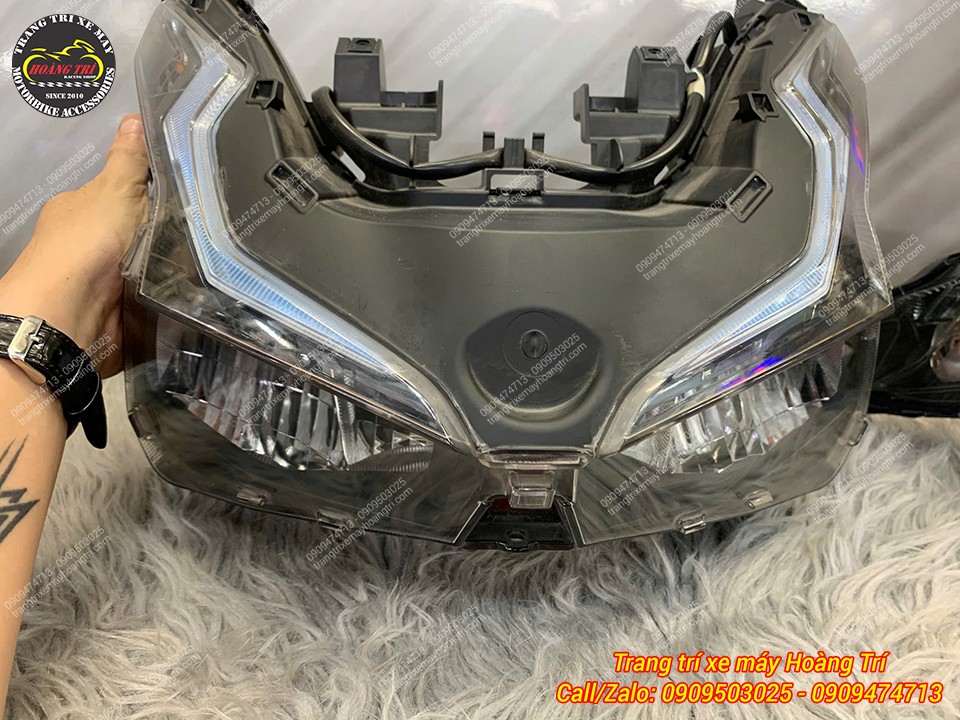 Ánh sáng đèn pha sẽ được cải thiện rõ rệt sau khi hoàn tất quá trình nâng cấp