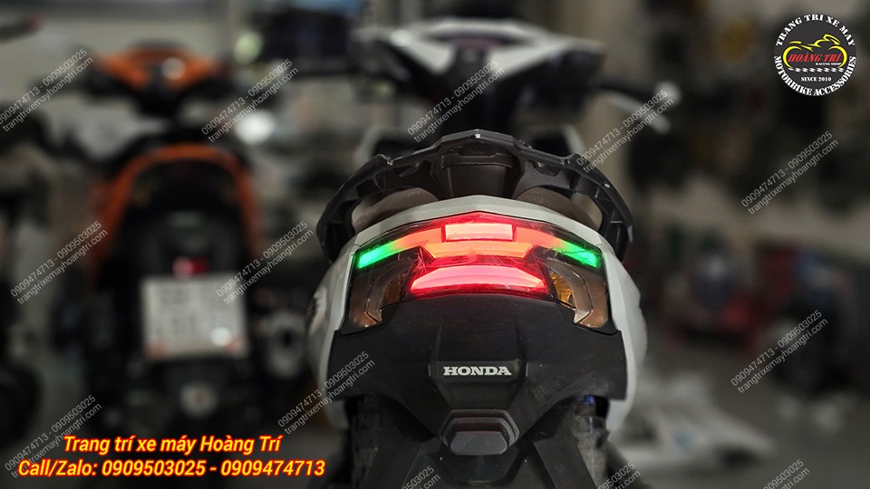 Đèn LED Audi cũng được gắn cho đèn hậu giúp tổng thể xe trông đồng bộ và ấn tượng