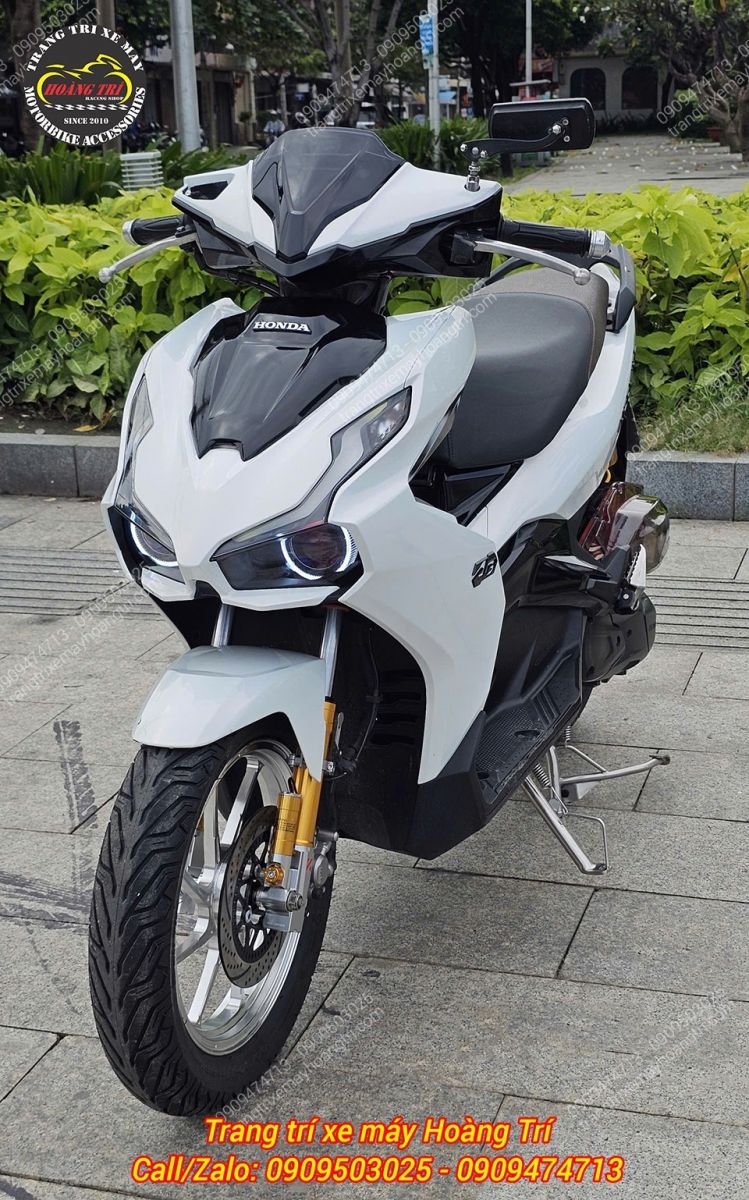 Tổng chi phí nâng cấp khoảng 30 triệu giúp chiếc Airblade nâng tầm phong cách đáng kể