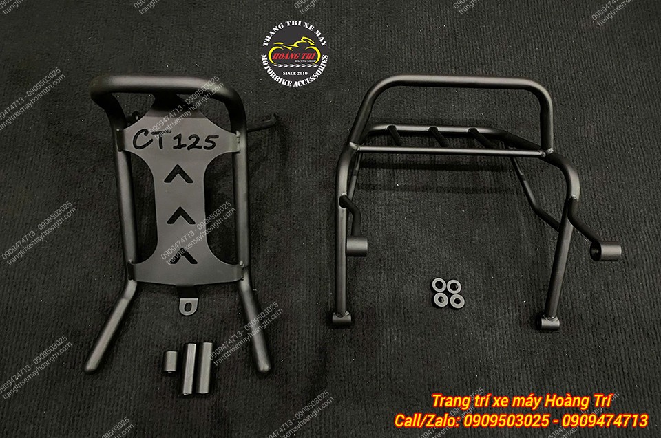 Baga đầu đèn và baga giữa Honda CT 125 được anh khách tin tưởng lựa chọn