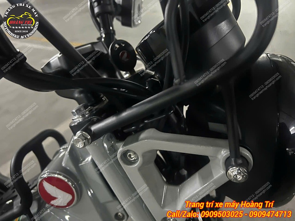 Giá sản phẩm chưa bao gồm bộ ốc kiểu được trang bị thêm